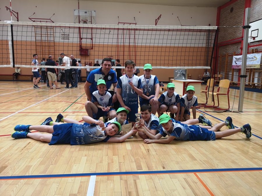 Ekipa mini odbojke do 3. mesta v DP!