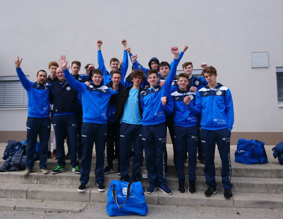 Tokrat do zmag druga ekipa in kadeti!